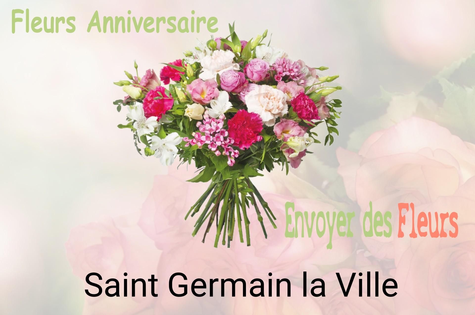 Bouquet de fleurs d’anniversaire livré à Saint-Germain-la-Ville