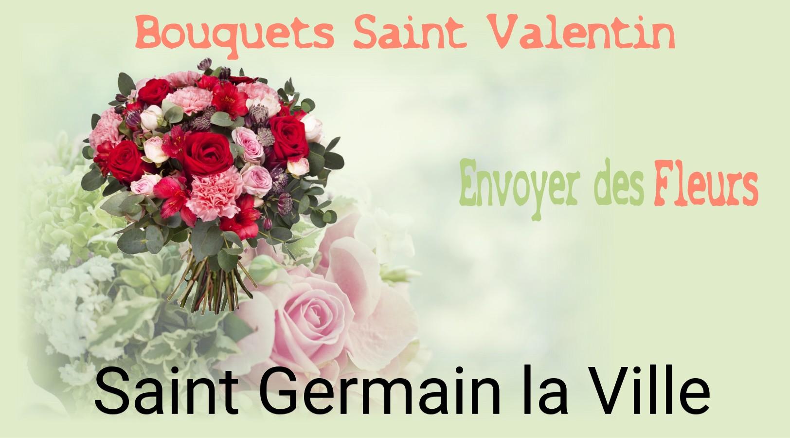 Roses de Saint-Valentin livrées à Saint-Germain-la-Ville